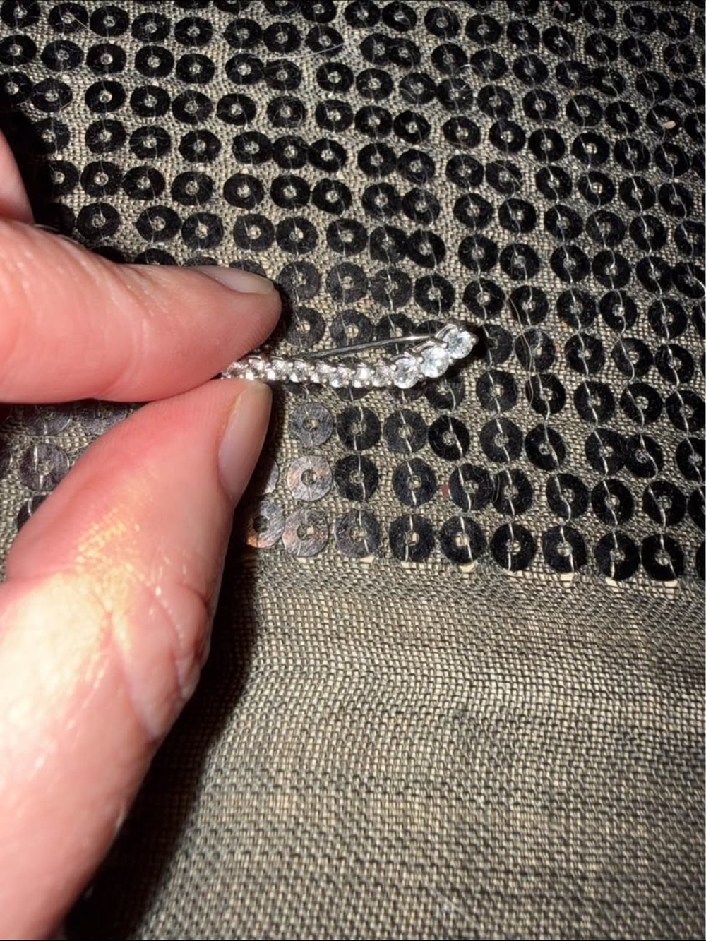 NEW! Ear Climber Earrings - CZ and Rhodium Over Sterling